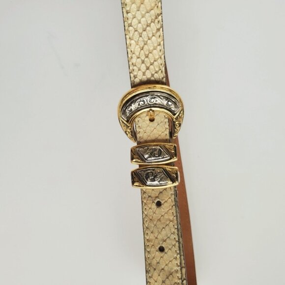 Street Works Animal Print Gold BBeautiuckle Belt - Picture 5 of 9